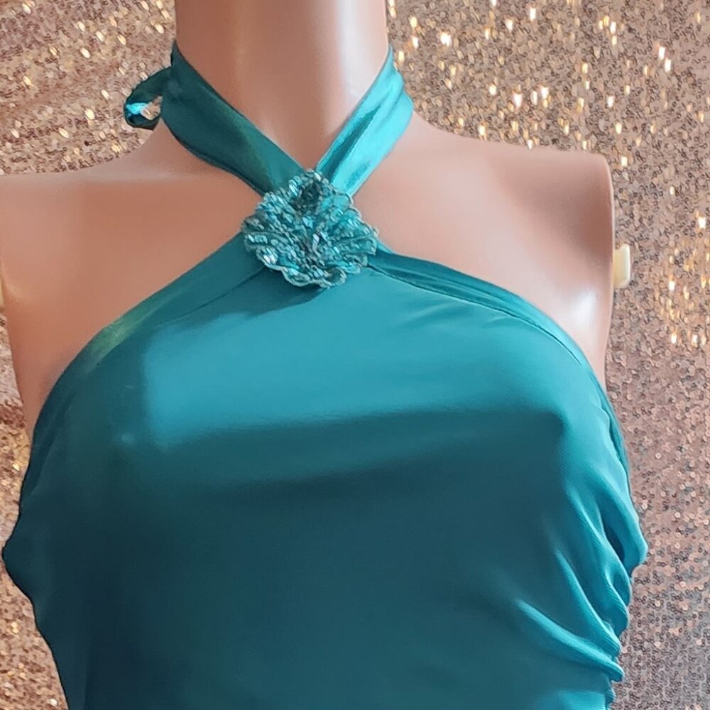 Greenish/Turquoise Color Dress